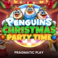 Penguins Christmas Party Time