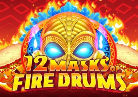 12 Masks of Fire Drums