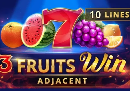 3 Fruits Win: 10 Lines