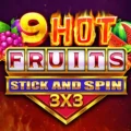 9 Hot Fruits Stick and Spin 3×3