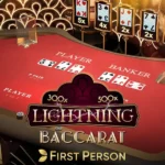 First Person Lightning Baccarat