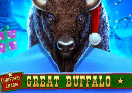 Great Buffalo Christmas Charm