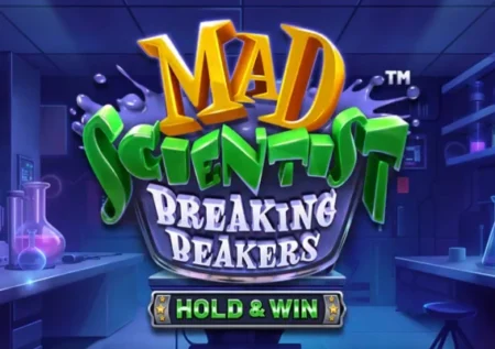 Mad Scientist Breaking Beakers