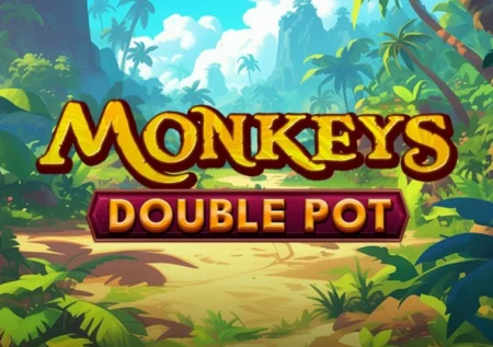 Monkeys Double Pot
