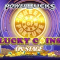 PowerBucks Wheel of Fortune Lucky Coins On Stage