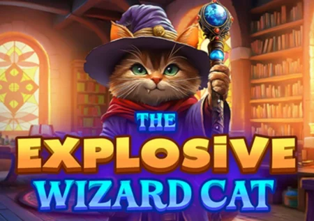 The Explosive Wizard Cat